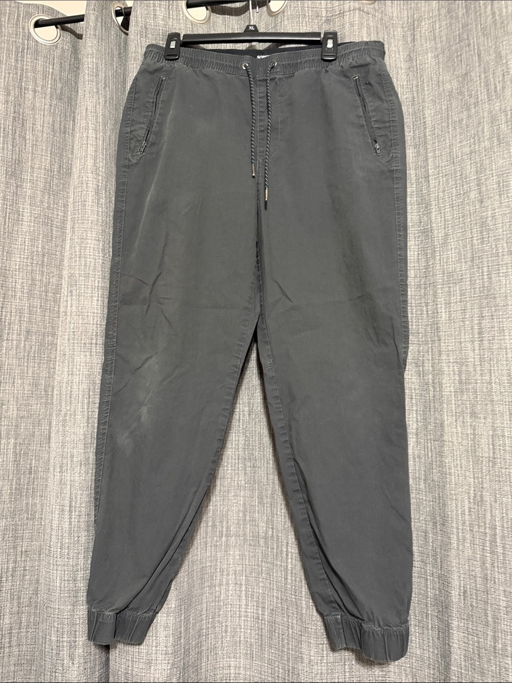 Sonoma Men's Charcoal Drawstring Jogger Pants